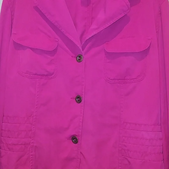 VTG Coldwater Creek lightweight jean blazer jacket - Picture 2 of 6